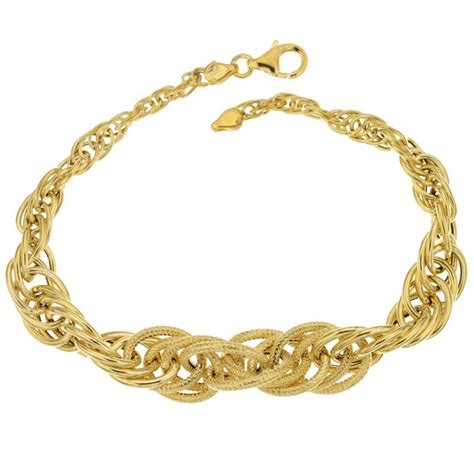 Bracciale Donna In Oro Giallo 803321705661 GioielleriaLucchese It