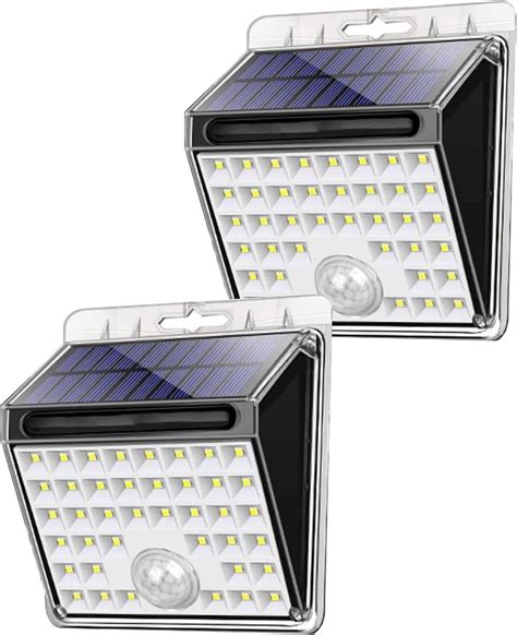 Amzxart Lampe Solaire Extérieur Lot de 2 lampes solaires d extérieur