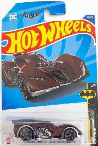 Carrinho Hot Wheels Batmovel Batmobile Batman Arkham Asylum Vermelho Mattel Toyshow Tudo De