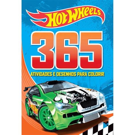 Livro Hot Wheels Atividades E Desenhos Para Colorir Em Promo O Na Americanas
