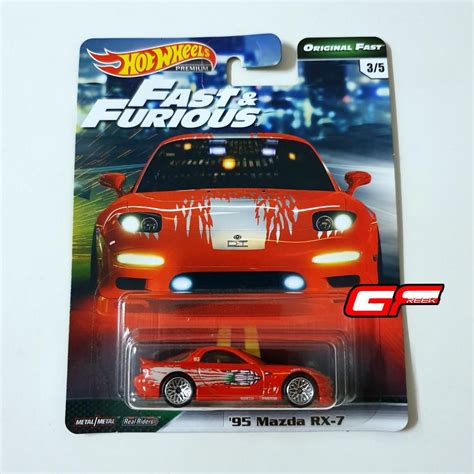 Hot Wheels Premium 95 Mazda RX 7 Hobbies Toys Toys Games On Carousell