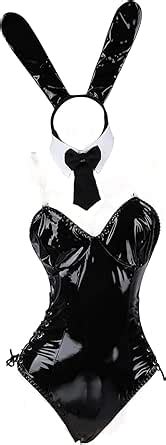 Amazon JasmyGirls Women Sexy Bunny Costume Maid Outfit Anime Cosplay Lingerie Naughty