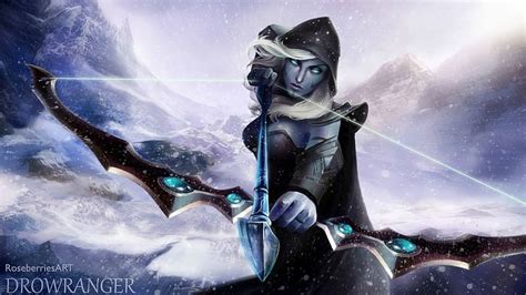 Dota 2 Video Game Dota Drow Ranger Dota 2 HD Wallpaper Peakpx