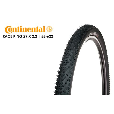 29 Zoll CONTINENTAL Race King 29 x 2.2 Fahrrad Reifen 55-622 Mantel T ...