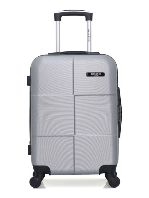 Bluestar Valise Cabine Abs Miami Roues Cm Gris Kiabi