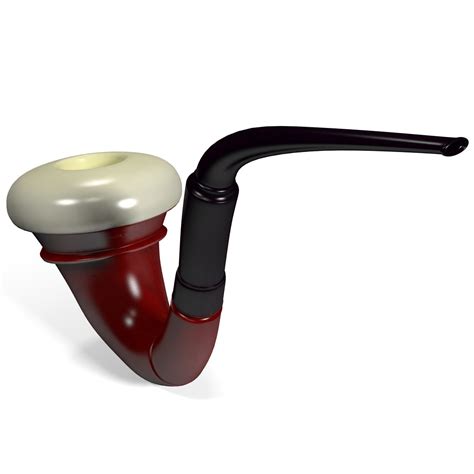 D Model Of Calabash Pipe