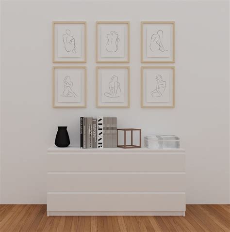 Set Of Nude Pencil Sketchs Nude Sketch Printable Etsy