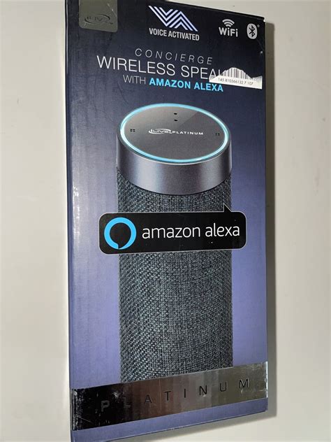 Alexa Ilive Concierge Iswfv387g Wireless Bluetooth Speaker New In