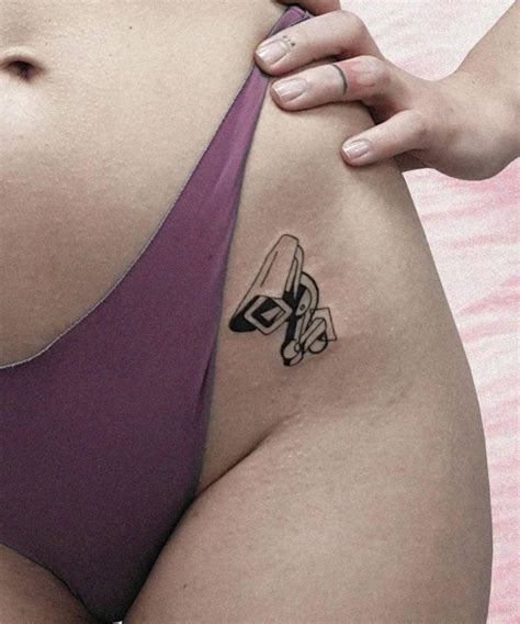 It S Getting Darker Bikini Line Tattoo Cool Tattoos For Hot Sex Picture