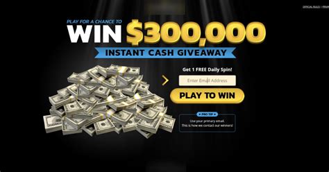 Todays Online T Offer Cash Sweepstakes Central Win Free Money