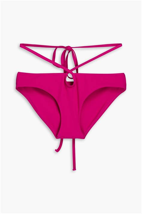 CHRISTOPHER ESBER Looped Tie Cutout Low Rise Bikini Briefs THE OUTNET