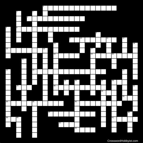 Say What? - Crossword Puzzle