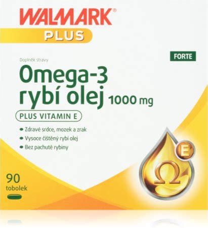 Walmark Omega 3 FORTE 1000mg rybí olej notino sk