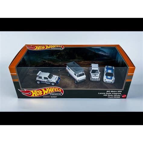 HOT WHEELS 風火輪立體模型福特拉力賽車 LANCIA METRO HAULER PREMIUM 蝦皮購物