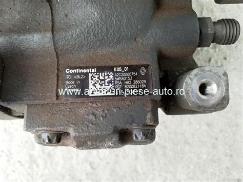 167008859R 8200430599 A2C20000754 Pompa Inalta Presiune Nissan Note