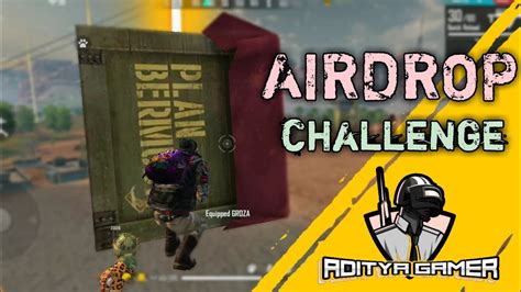 Only Airdrop Challenge In Free Fire Ranked Match By Aditya Gamer YouTube