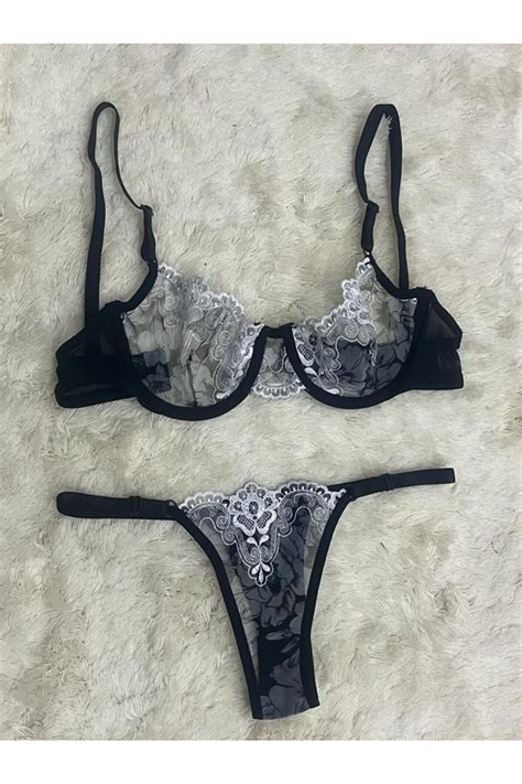 Masal Lingerie Kadın brode sütyen takım Fiyatı Yorumları Trendyol