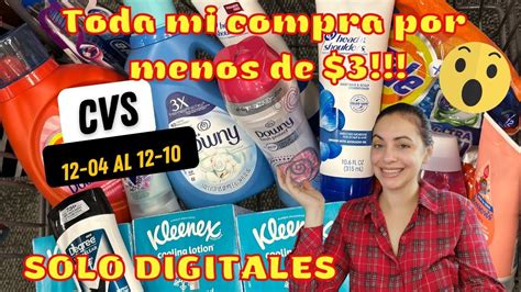 Cvs SOLO CUPONES DIGITALES Toda Mi Compra Por Menos De 3 YouTube