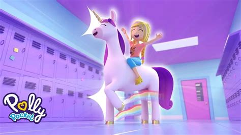 Polly Pocket Aventures Technologiques Polly Pocket Et La Licorne