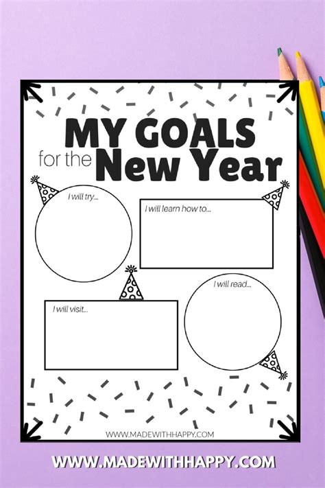 Free Printable Goal Setting Worksheet For Kids Goals Worksheet New