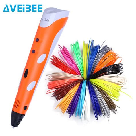 3D Pen Model 3 D Printer Drawing Magic Printing Pens With 100/200M ...