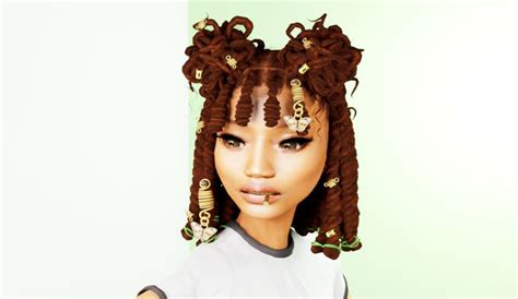 sims 4 cc hair | Sims hair, Sims, Sims 4