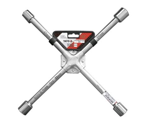 Крестообразный ключ для колес Yato 17x19x21x22 мм купить на Avtoex из ...