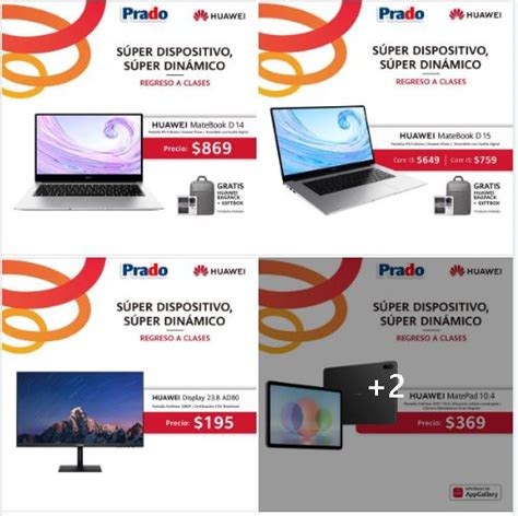 Oferta De Laptops Y Tablets Huawei En Almacenes Prado 08 Julio Tuofertasv