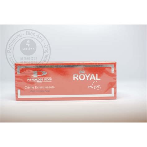 Pr FranÇoise Bedon Royal Luxe Tube CrÈme Éclaircissant