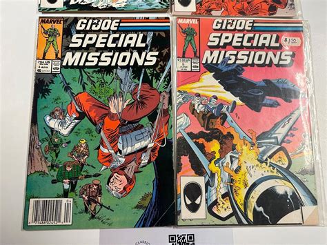 4 Gi Joe Special Missions Marvel Comic Books 1 3 4 5 Thor Hulk X Men