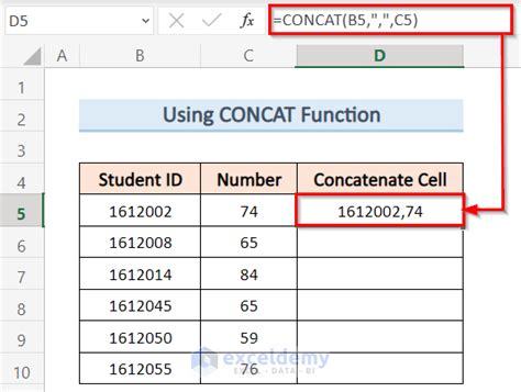 How To Add Comma In Excel To Concatenate Cells 5 Easy Ways