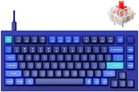 Amazon Keychron Q QMK VIA Mechanical Wired Keyboard Knob Version Hot Swappable Layout