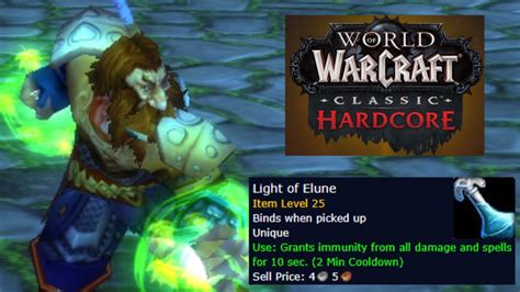 How To Get Light Of Elune World Of Warcraft Classic Hardcore YouTube