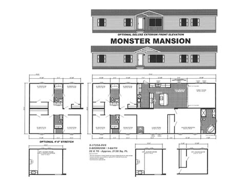 Monster Floor Plans - floorplans.click