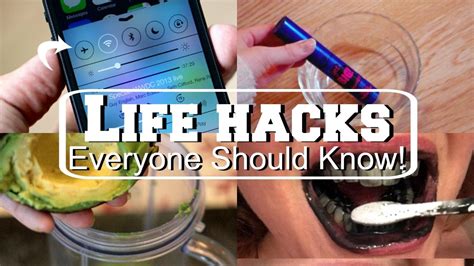 Life Hacks Everyone Should Know Youtube