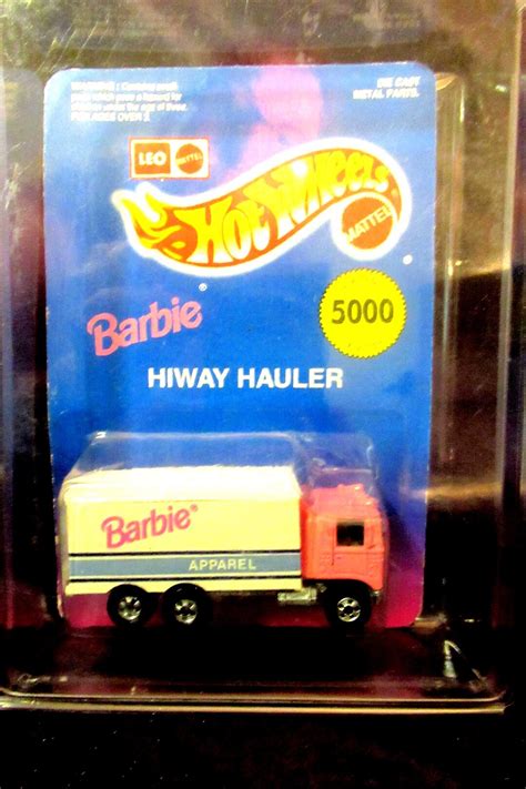 Barbie Hot Wheels Sealed 1994 Hiway Hauler Limited Edition 5000 Etsy