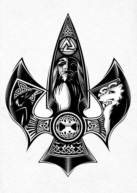 Gungnir Odins Spear By Andrewstrauss On Deviantart Norse Tattoo