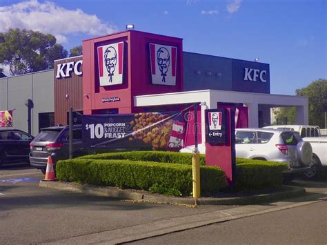 A View Of The Kentucky Fried Chicken Franchise At Five Dock In Sydney