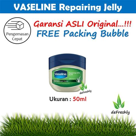 Vaseline Repairing Jelly Vaselin Petroleum Jel Original Aloe