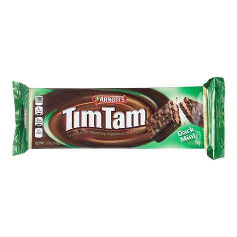 Arnott's Tim Tam Mint Dark Chocolate Cookies - World Market