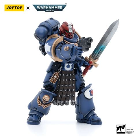 Joy Toy Warhammer 40000 Ultramarines Intercessor Veteran Sergeant