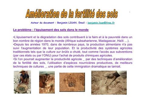 Amelioration Fertilite Des Sols Habiter Autrement