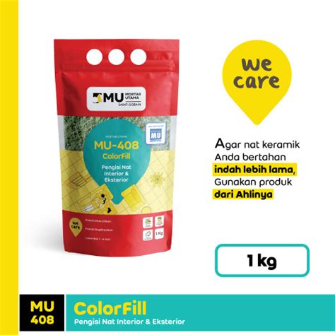 Jual Mortar Utama MU 408 ColorFill Pengisi Nat Keramik 1Kg Warna A