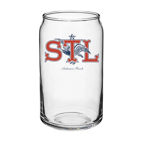 Anheuser-Busch STL Eagle 16oz Can Glass – Series Six