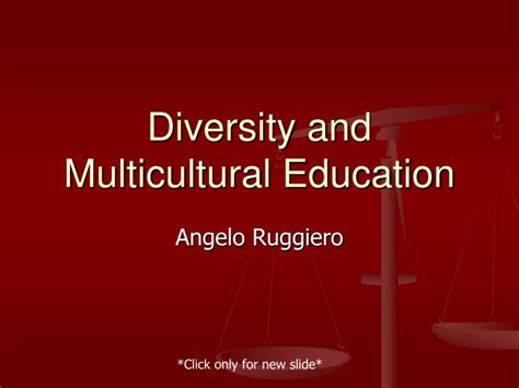 PPT - Diversity and Multicultural Education PowerPoint Presentation ...