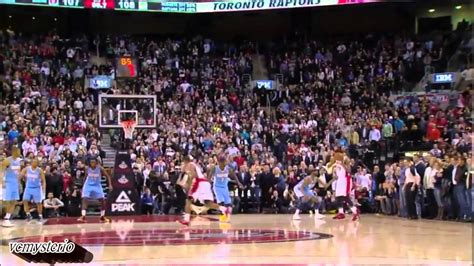 Rudy Gay Hits The 2nd Game Winner As A Raptor Vs Nuggets 2013 02 12 YouTube