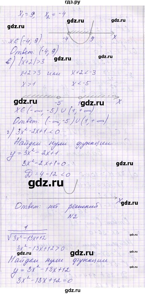 ГДЗ С-1. вариант 2 алгебра 9 класс самостоятельные работы (Мордкович ...