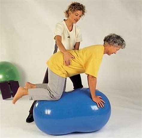 Gymnic Physio Roll 55 Pindabal Geel Ø 55 cm bol