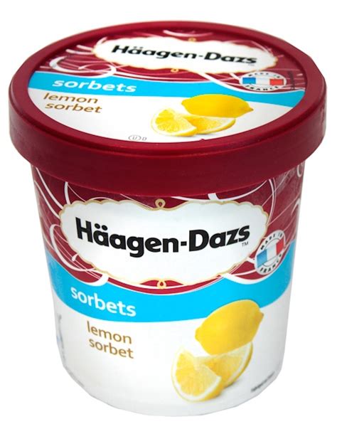 Lody Haagen Dazs Lemon Sorbet Szt Litr Haagen Dazs Spar