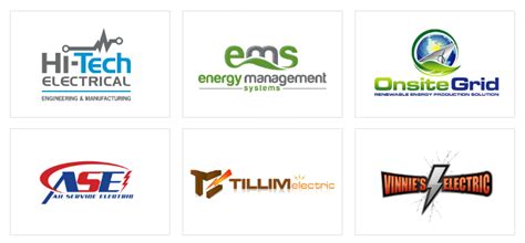 Electrical Logo Designs by DesignVamp® for $39